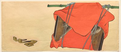 Bir atın adak levhası (ema) by Shibata Zeshin