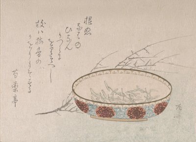Erik Çiçekleri ve Kase Dalı, 19. yüzyıl., 19. yüzyıl. by Shinsai