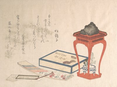 Stand, Kutu ve Yazı Kağıdı, muhtemelen 1816., muhtemelen 1816. by Shinsai