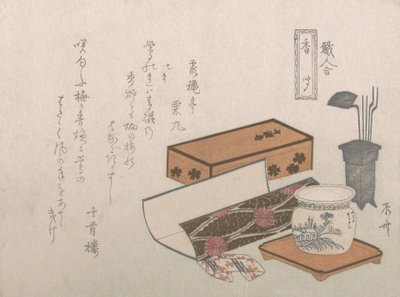 Tütsü Töreni için Gereçler, “Tütsü Ustası” Kogiki, An Arra..., ca. 1810