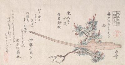 Genç Çam Ağacı ve Sabanın Sapı, 19. yüzyıl., 19. yüzyıl. by Shinsai