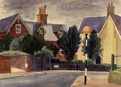 Belisha işaretçisi, c1951. by Shirley Markham