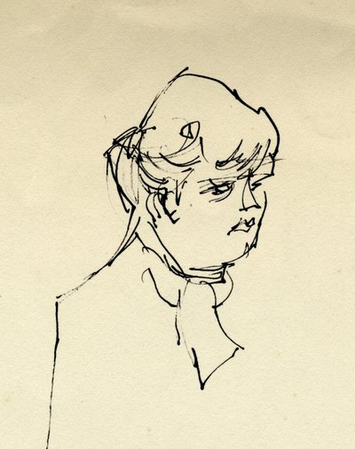Kadın başı, 1953. by Shirley Markham