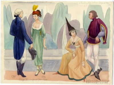 Tarihi kostüm, 1951. by Shirley Markham