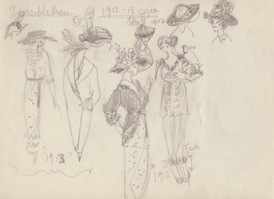 Tarihsel kostüm, c1950. by Shirley Markham