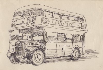 Routemaster otobüsü, 1951. by Shirley Markham