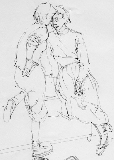 İki kadın, 1953. by Shirley Markham