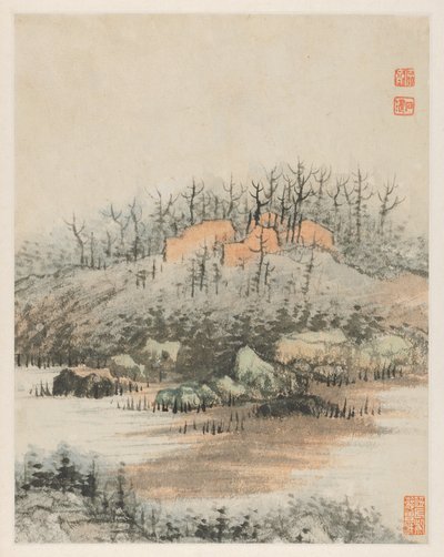 Qinhuai Nehri'nin Hatıraları by Shitao