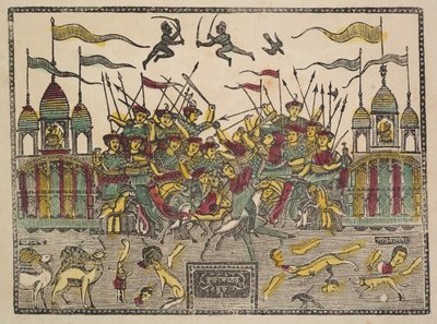 Savaş Sahnesi, 1800