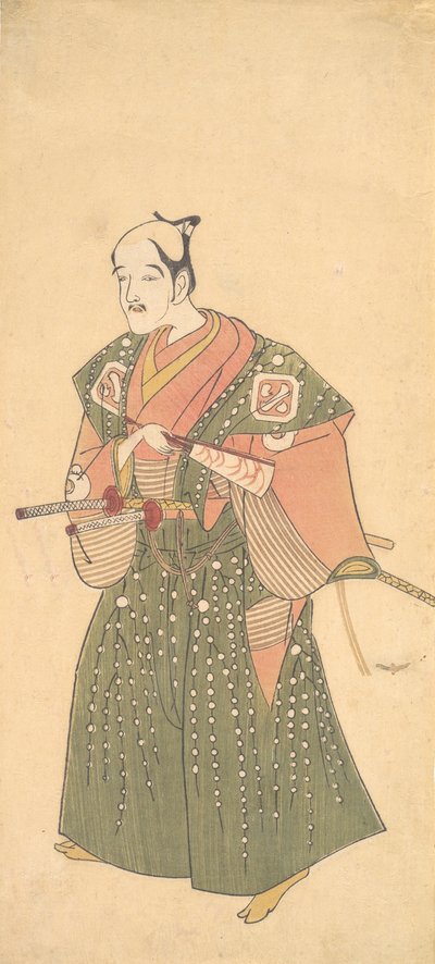 Arashi Otohachi Doktor, 1768 veya 1769. by Shunsho