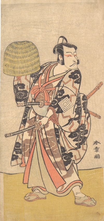 Kabuki a c ve r Ichikawa Dan Juro V, 1774. by Shunsho