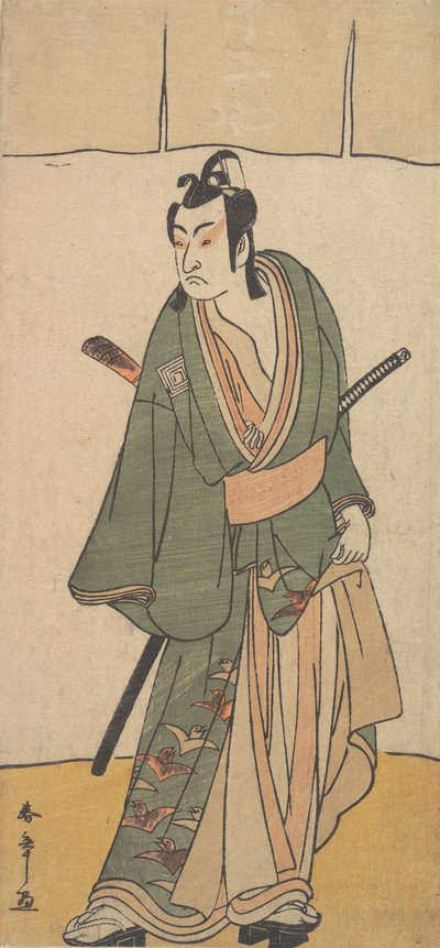 Tese şimdi d Ichikawa Kapısı şeffaf üyesi Tee Yolu f Atası Juro Yusei, 2d Kapısı th, 1785. by Shunsho