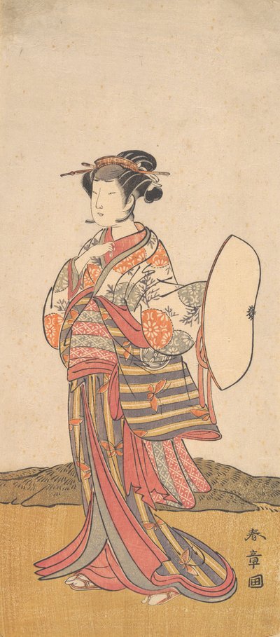 Tese şimdi d Yamashita Kinsaku 1733-1790, değil mi? 1772. by Shunsho
