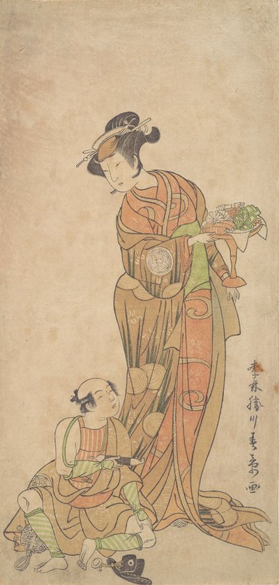 Tese Ima d Yamashita Kinsaku, Tee Yolu, Shigei, Susume r, 1772. by Shunsho