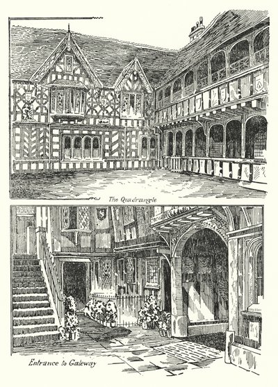 Leicester Hastanesi, Warwick (gravür) by Sidney Heath