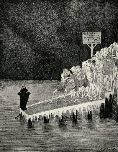 Styx Bankaları by Sidney Herbert Sime