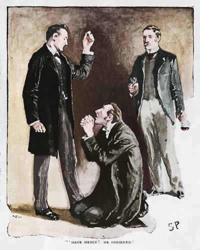 Merhamet et! Çığlık attı, 1892 by Sidney Paget