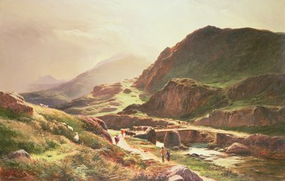yayla sahnesi by Sidney Richard Percy