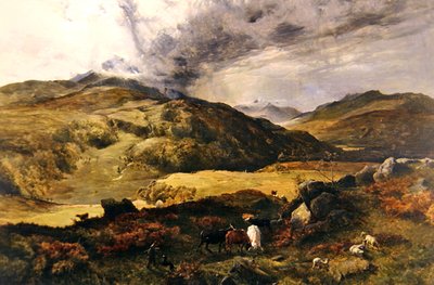 Galler manzarası by Sidney Richard Percy