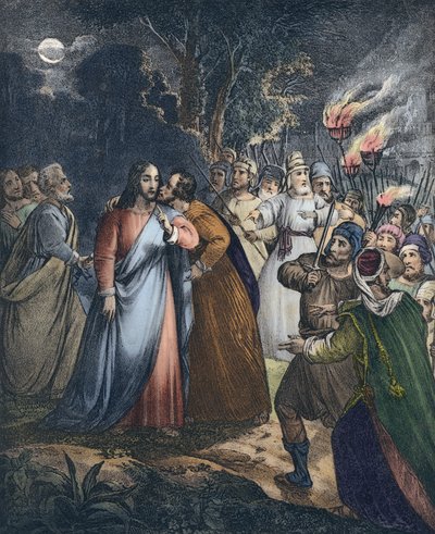 Yahuda efendisine ihanet eder by Siegfried Detler Bendixen