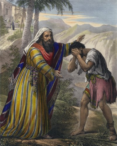 Müsrif oğul (renkli gravür) by Siegfried Detler Bendixen
