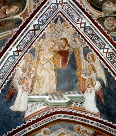 14. yüzyılın Siena okulu tarafından gerçekleştirilen Bakire Şapeli Bakire Fresk