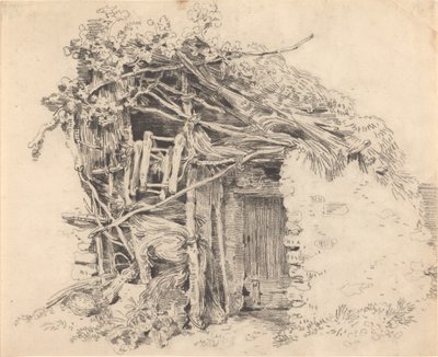 Rustik Bir Ahır Köşesi by Sigmund Freudenberger