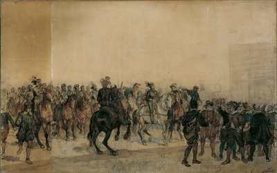 Zırhlı askerlerin, Dampierres Kontu Henri Duval