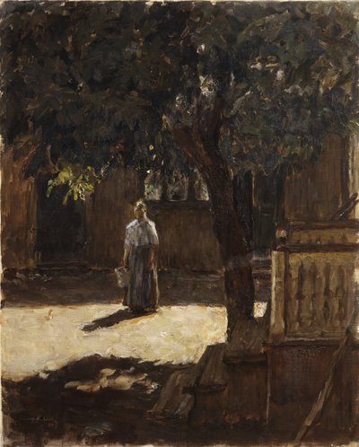 Çiftlik bahçesinde kestane ağacı by Signe Scheel
