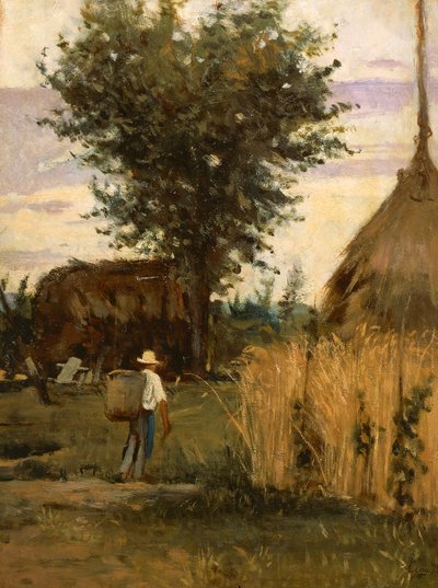 Ahır, Silvestro Lega tarafından by Silvestro Lega
