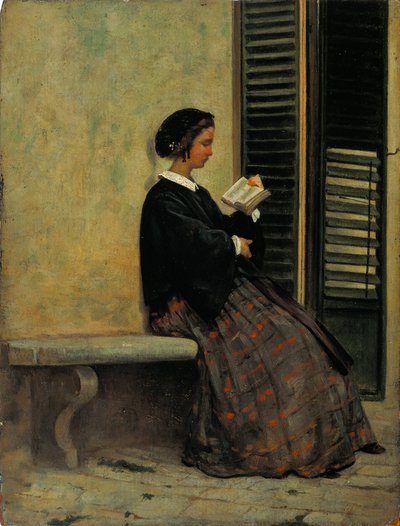 Okuma by Silvestro Lega