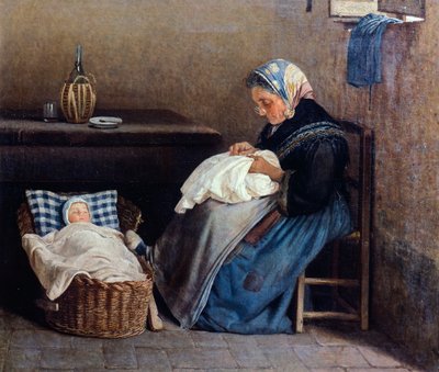 Büyükanne Silvestro Lega by Silvestro Lega