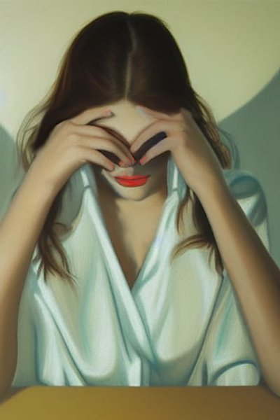 Yorgun kadın by Silvia Martini
