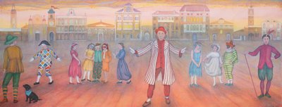 İşte, 2021 (renkli kalemler) by Silvia Pastore