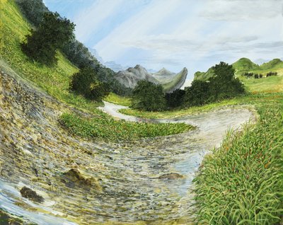 Gebirgsbach by Silvian Sternhagel