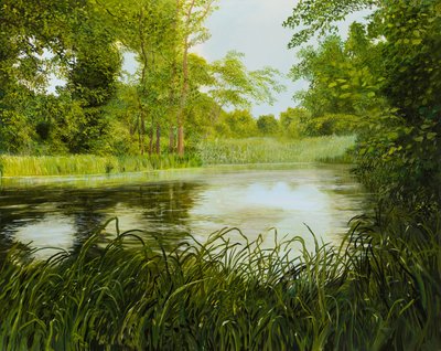 Idyll am Fluss by Silvian Sternhagel