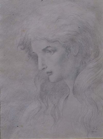 alegorik kafa by Simeon Solomon
