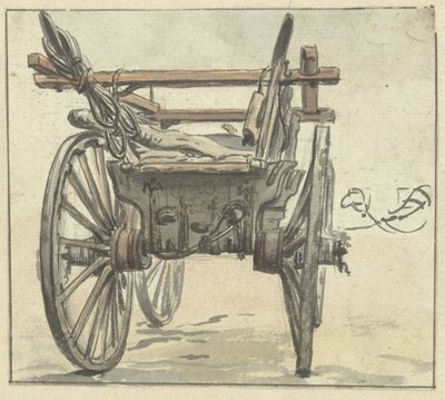 Dört tekerlekli bir arabanın arkası by Simon Andreas Krausz