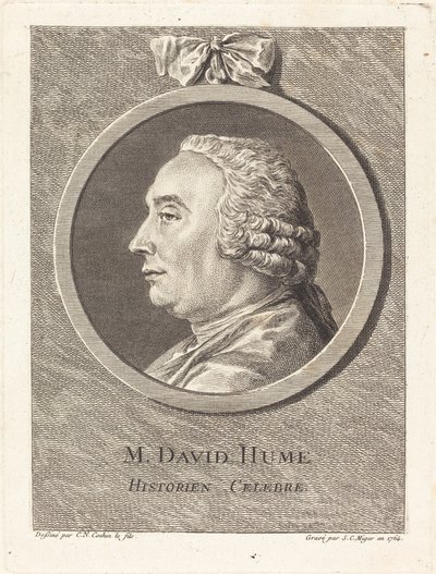 M. David Hume by Simon Charles Miger after Charles Nicolas Cochin II