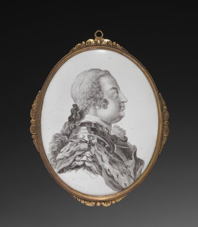 Oval Plak, Cumberland Dükü, c. 1755. by Simon Francois Ravenet