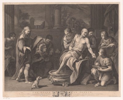 Dood van Seneca Seneca'nın Ölümü (nesnedeki başlık) by Simon François Ravenet (le vieux)