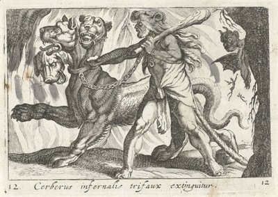 Herkül Vangt Cerberus Cerberus infernal trifaux söndürüldü (nesnedeki başlık) Herkül