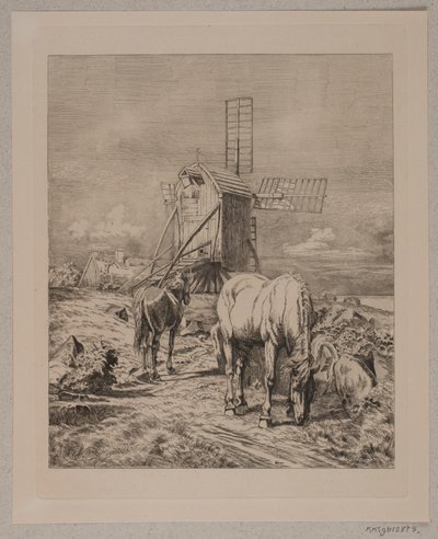bir değirmende by Simon Ludvig Ditlev Simonsen