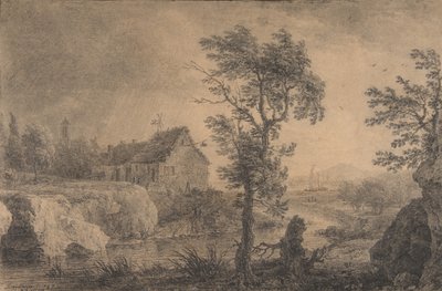 Nehirdeki Bend, 1767. by Simon Mathurin Lantara