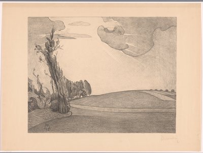 Yuvarlanan Manzara İnancı (orijinal başlık) by Simon Moulijn (signed by artist)