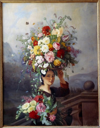 bahçıvan Boyama Simon Saint-Jean (1808-1860) 1837 Güneş. 1.29x1.65 m Lyon, Güzel Sanatlar Müzesi by Simon Saint Jean