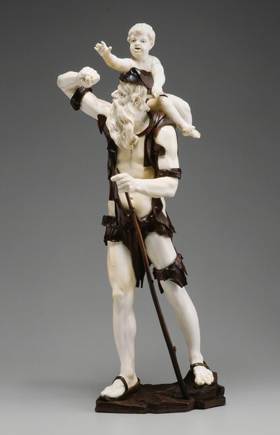 Yaşlı Dilenci Taşıyan Çocuk, 173550. by Simon Troger