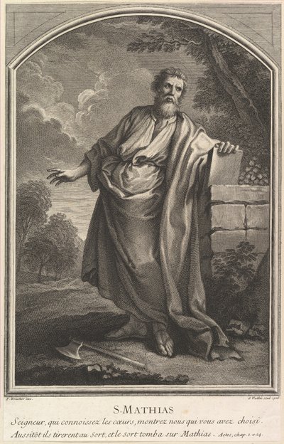 Aziz Mathias, 1726. by Simon Vallee