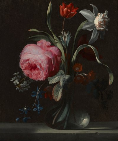 Vazoda Çiçekler, c. 1669. by Simon Verelst