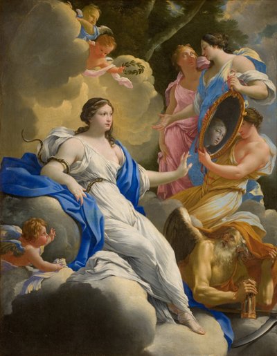 İhtiyat Alegorisi, 1645. by Simon Vouet